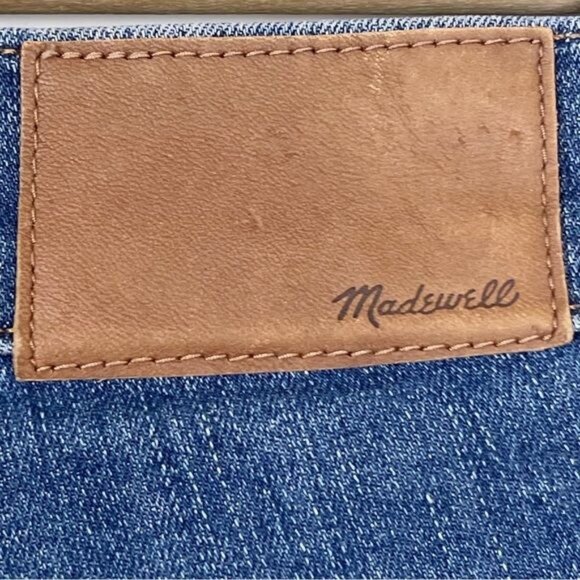 Madewell 10" High-Rise Raw Hem Button Fly Skinny jeans Style# J7914 size 25 - Picture 10 of 10